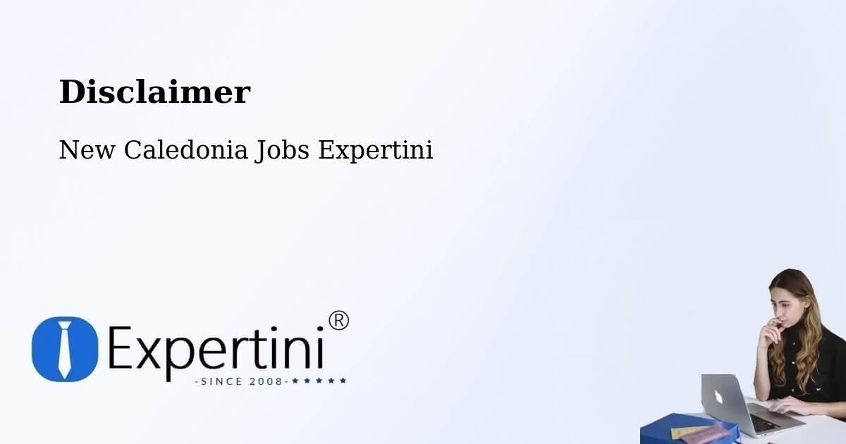 Disclaimer – La Caféirie - New Caledonia Jobs Expertini